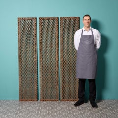 Reclaimed Cast Iron Floor Grids (37 available)