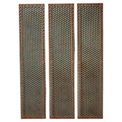 Reclaimed Cast Iron Floor Grids (72 available)