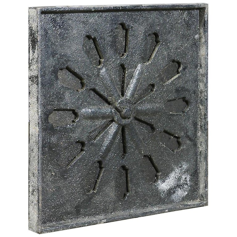 Reclaimed Cast Iron Vent / Grille, 20th Century For Sale at 1stDibs