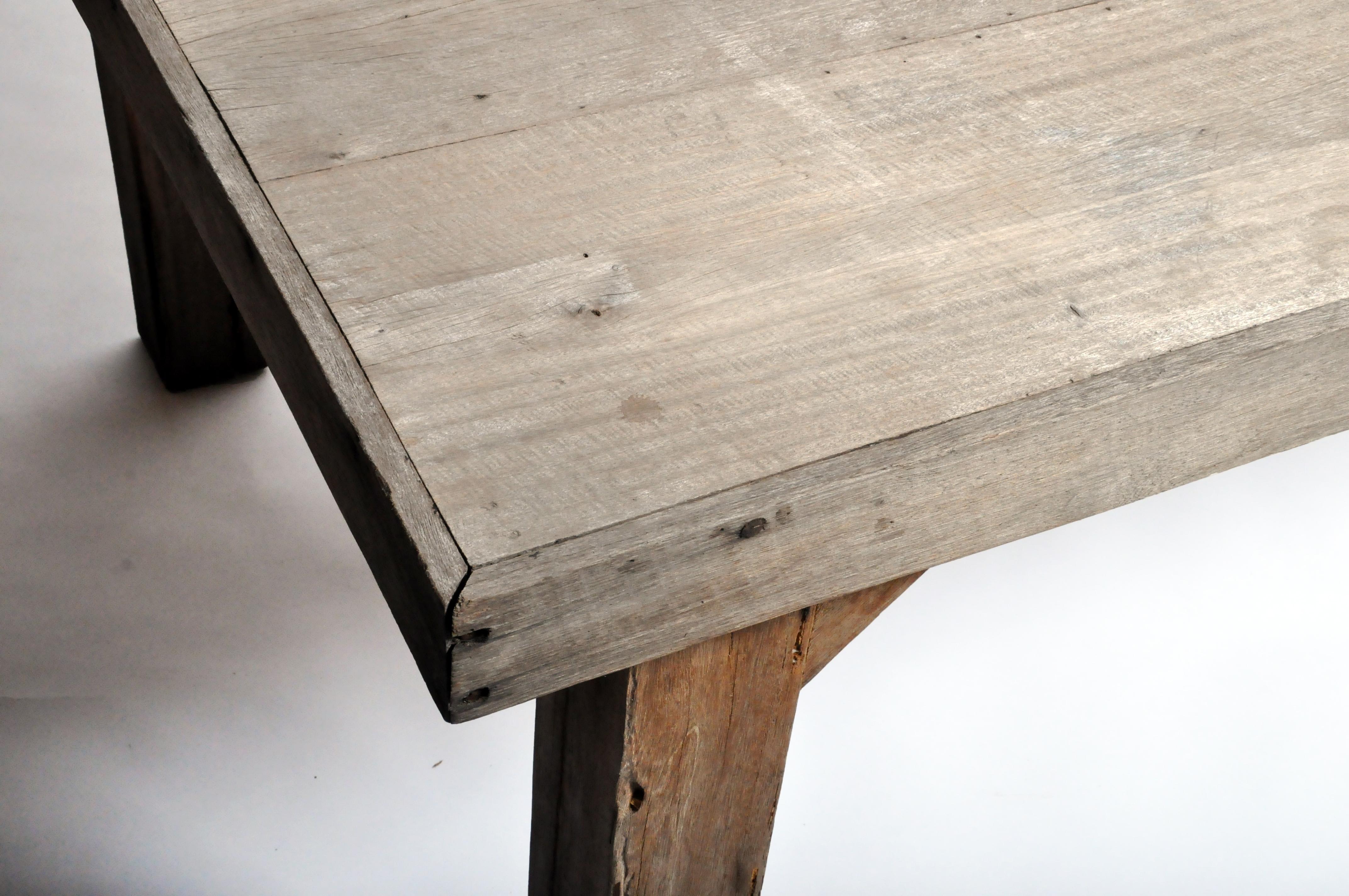 Reclaimed Champaca Wood Dining Table 11