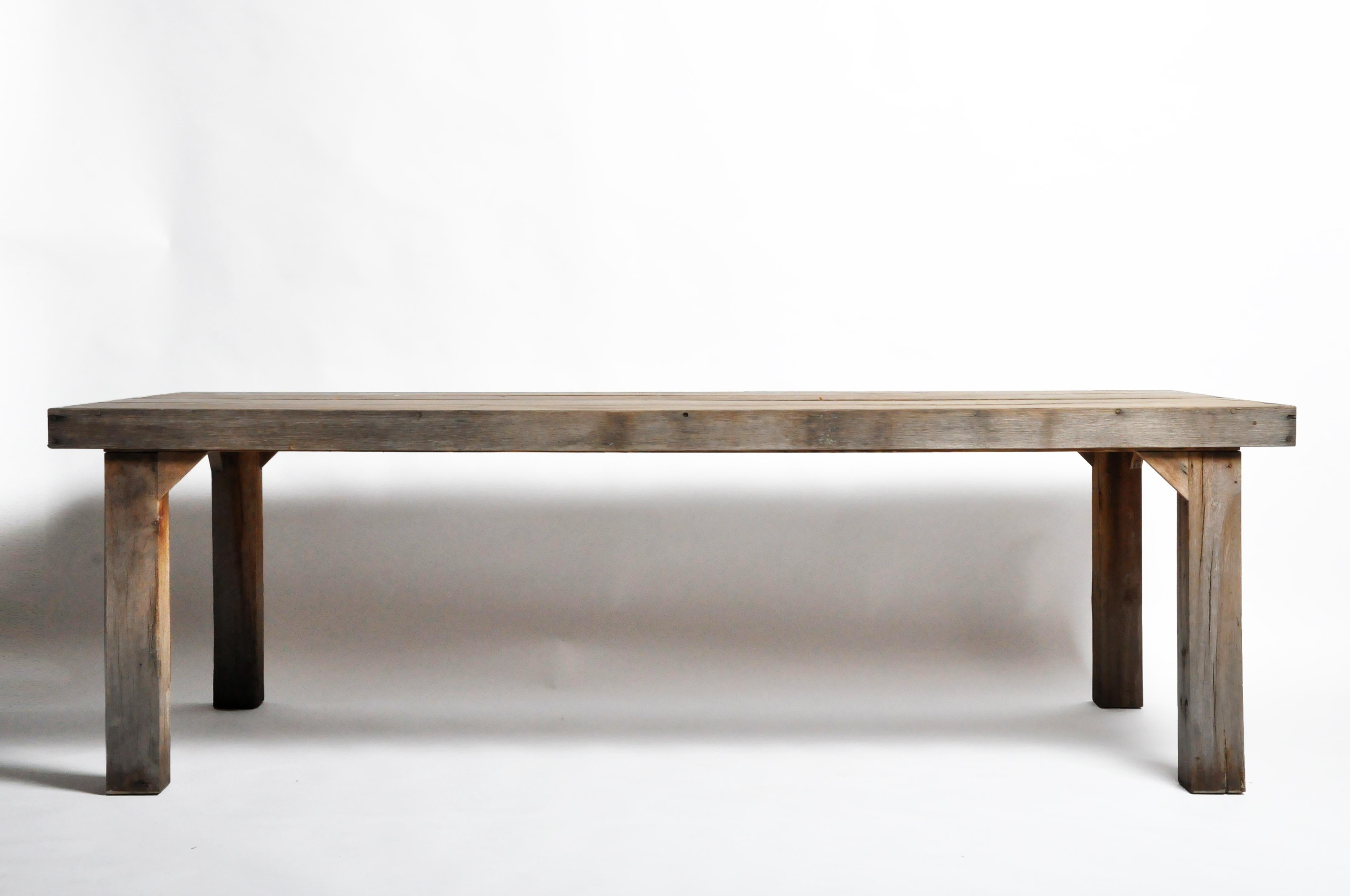 Reclaimed Champaca Wood Dining Table 15
