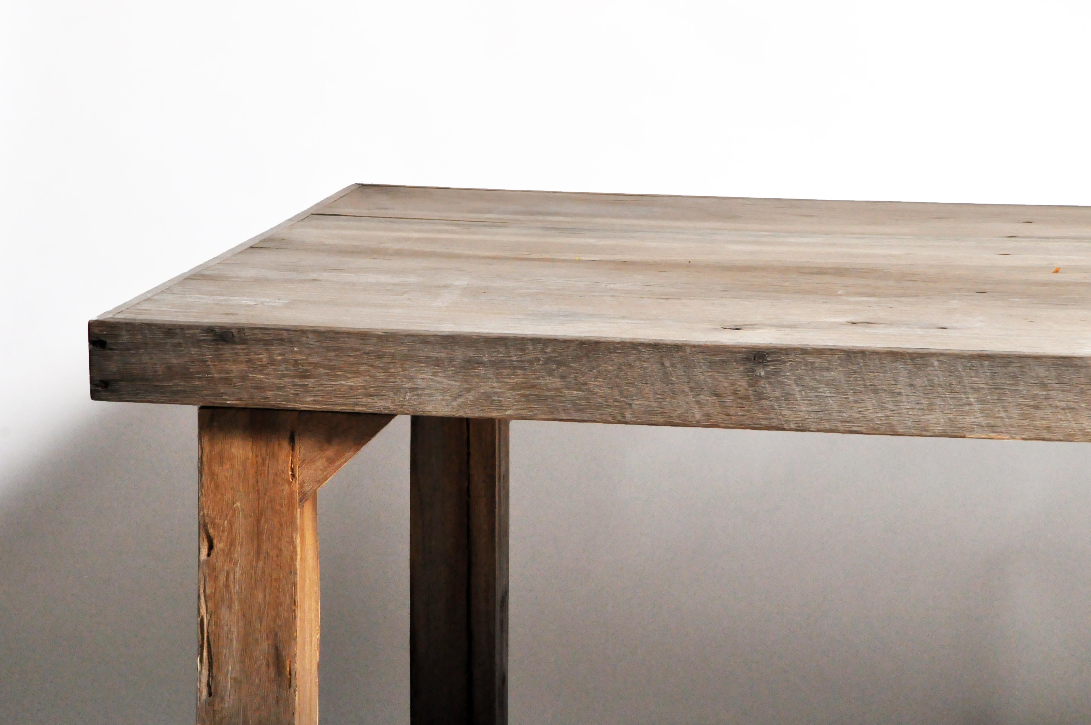 20th Century Reclaimed Champaca Wood Dining Table