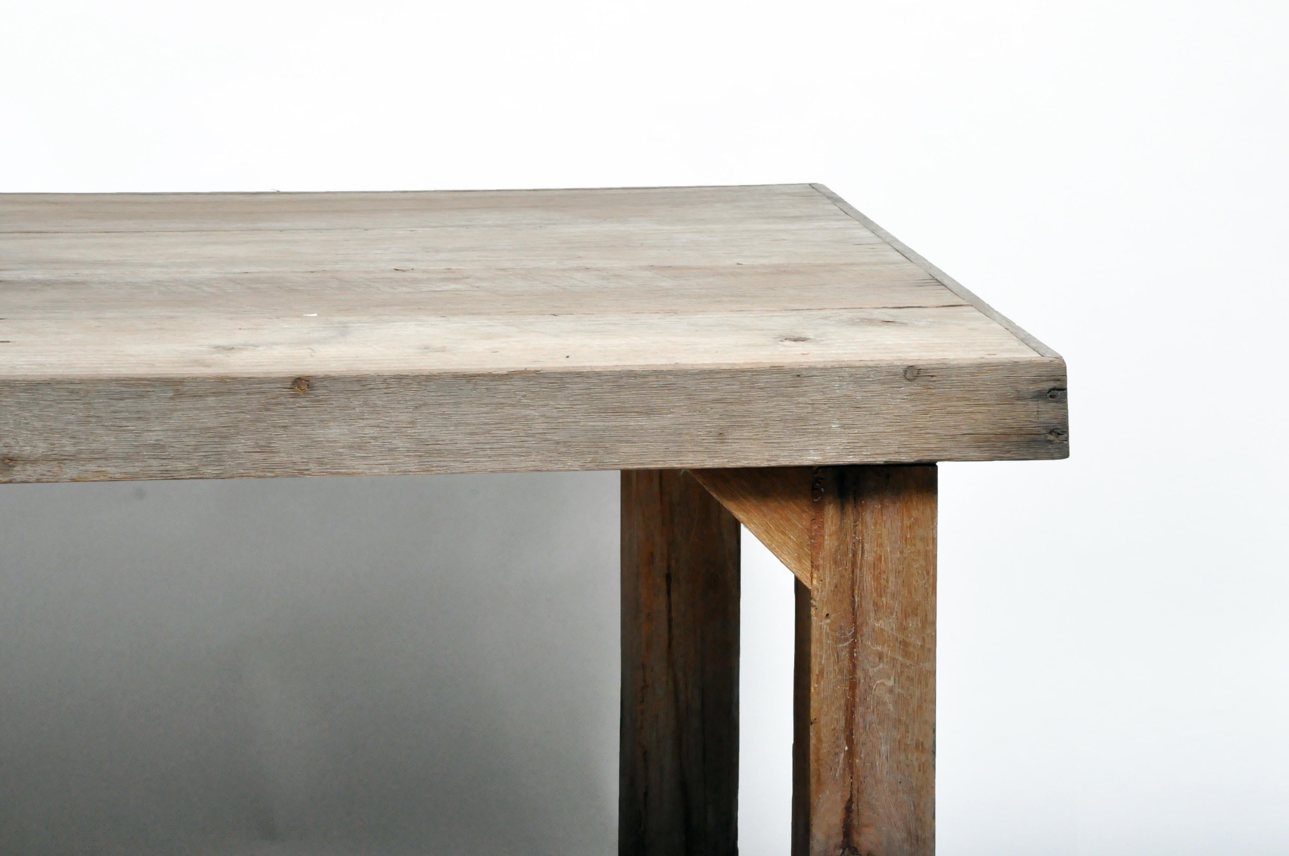 Reclaimed Champaca Wood Dining Table 1