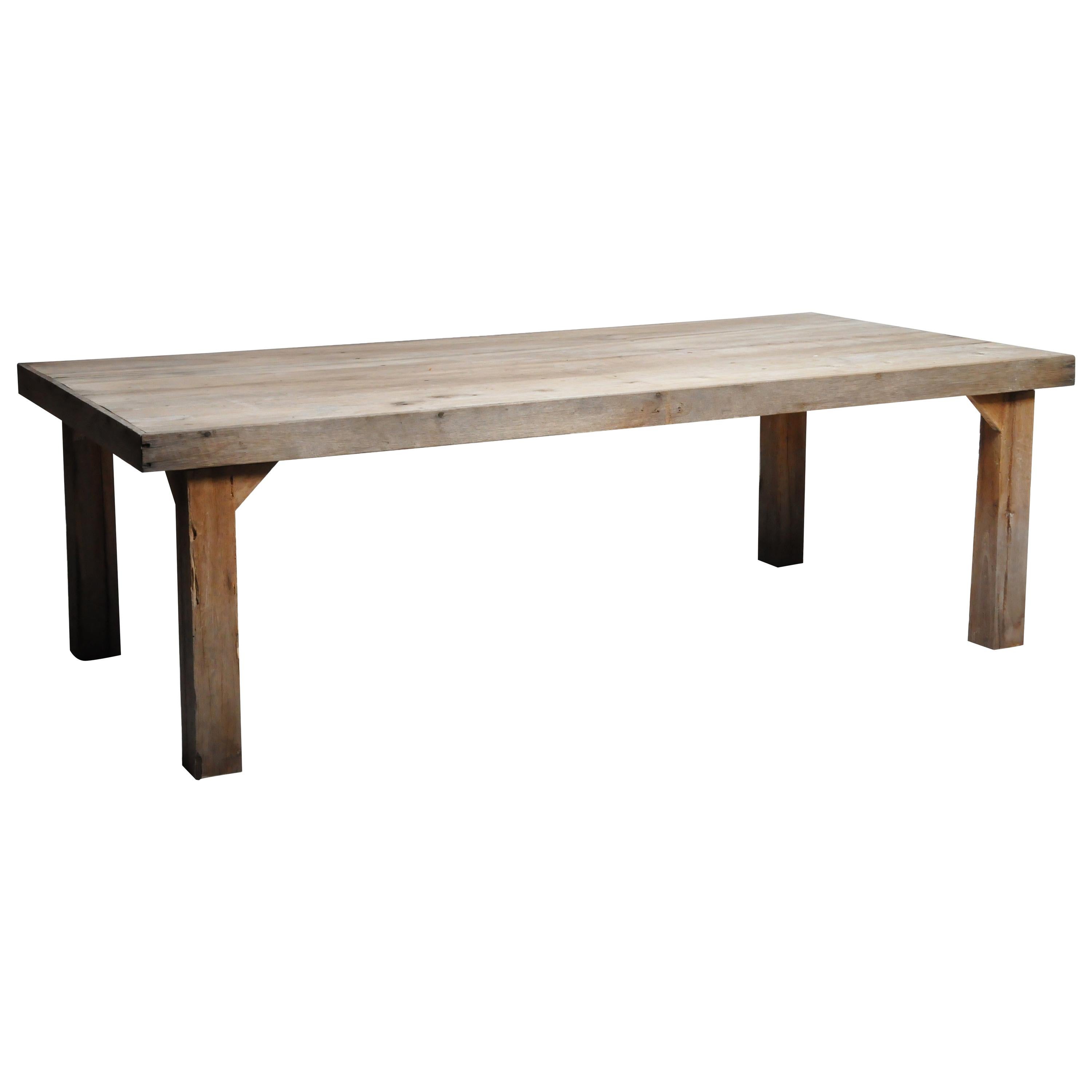 Reclaimed Champaca Wood Dining Table