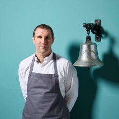Reclaimed Chrome-Plated Bronze Maritime Bell From The Hoveringham IV