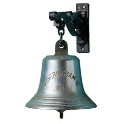 Reclaimed Chrome-Plated Bronze Maritime Bell From The Hoveringham IV