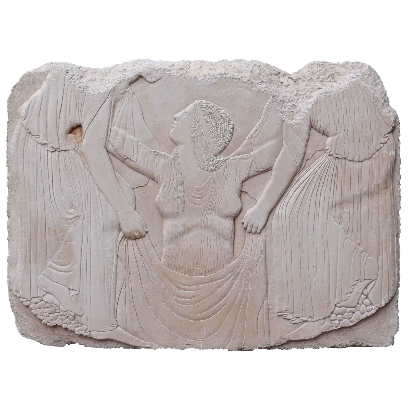 Reclaimed Classical Plaster Wall Plaque