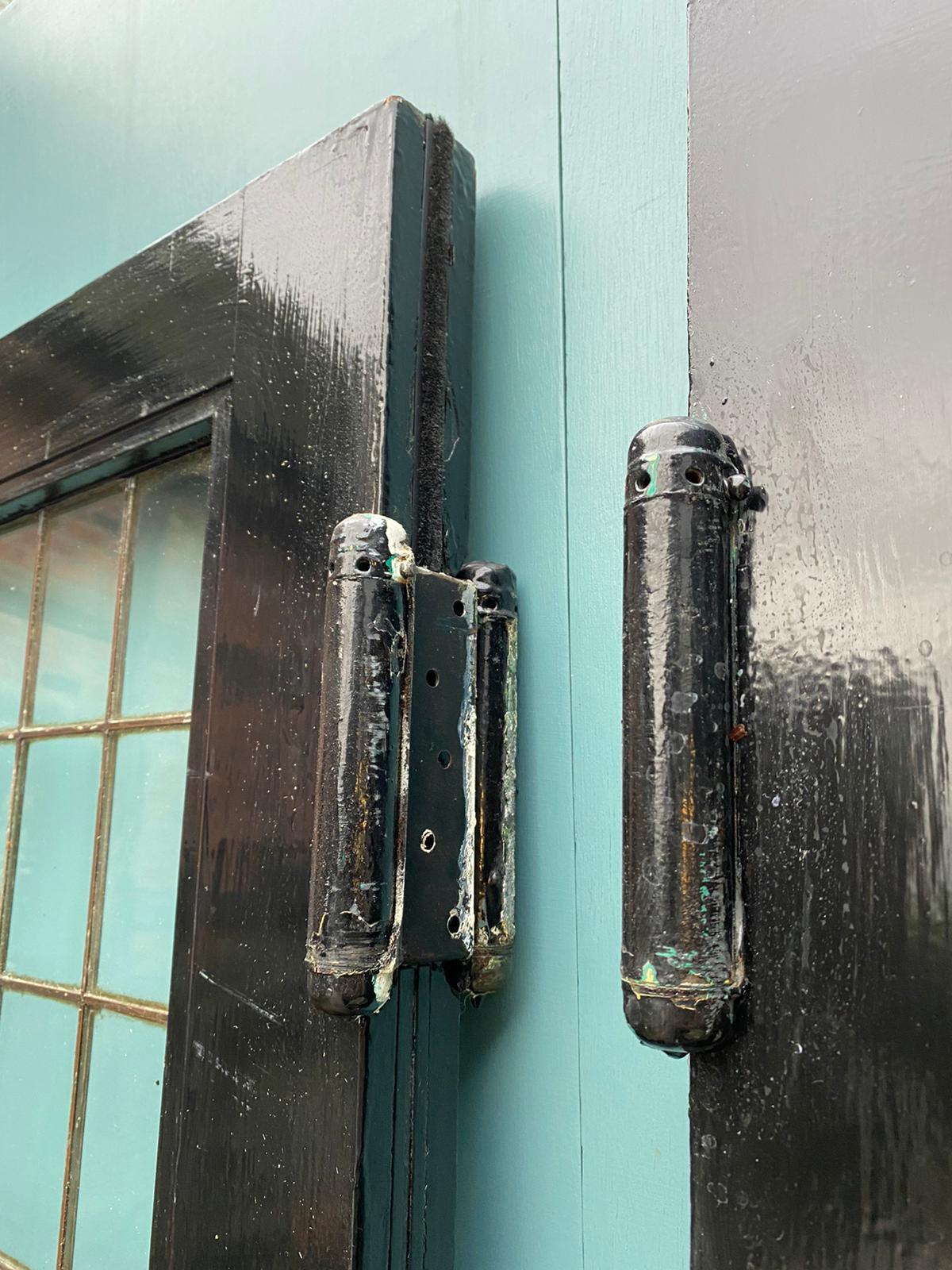 20th Century Reclaimed Copper Light Double Doors '13 Sets Available' For Sale