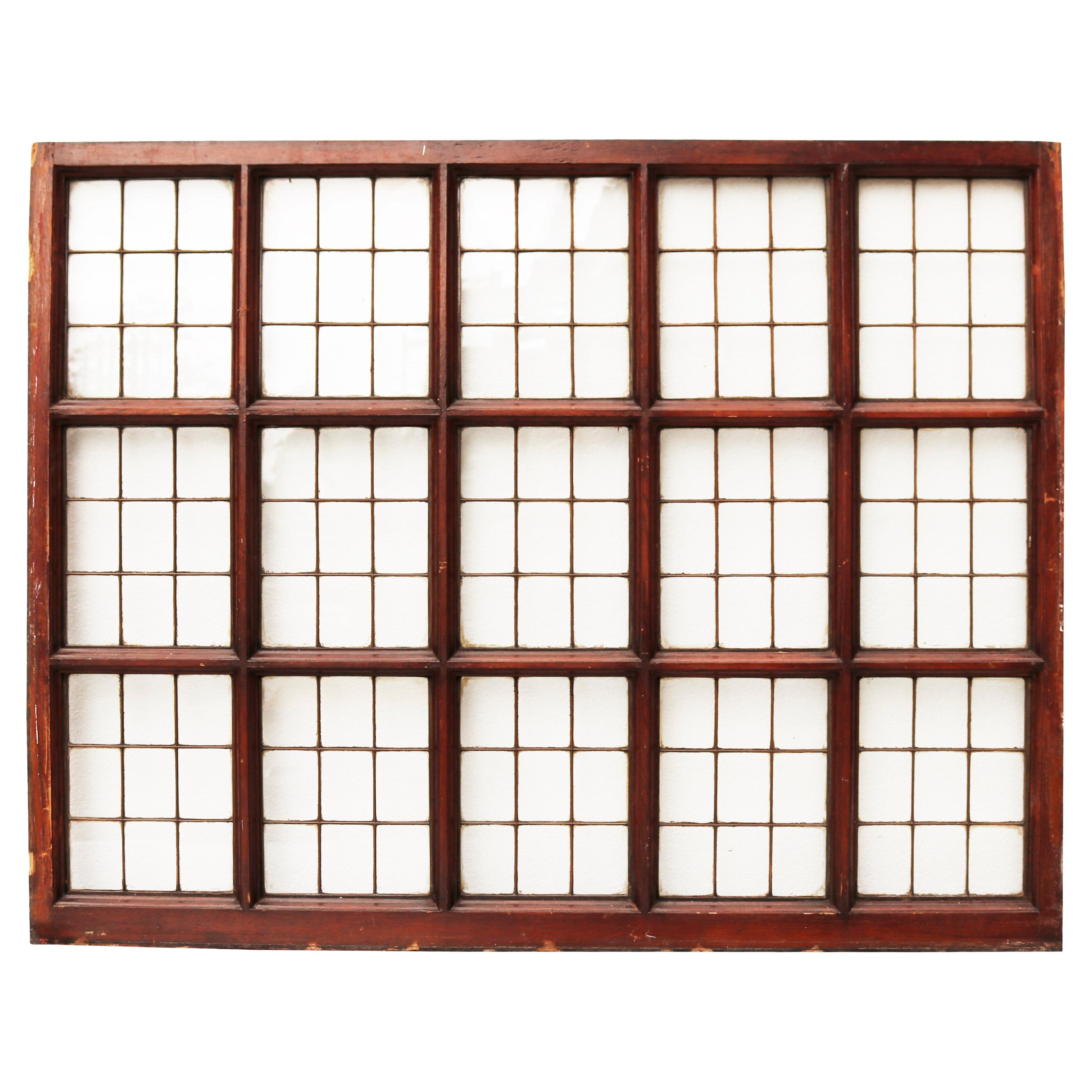 Reclaimed Copper Light Window Panel For Sale