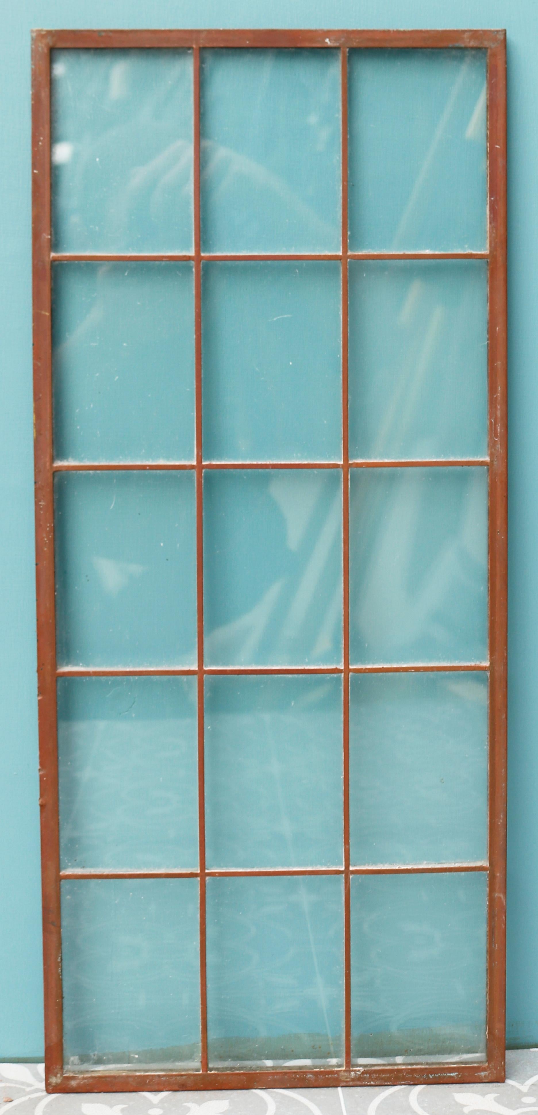 Cuivre Panneaux de fenêtre en cuivre de récupération '12 disponibles' en vente