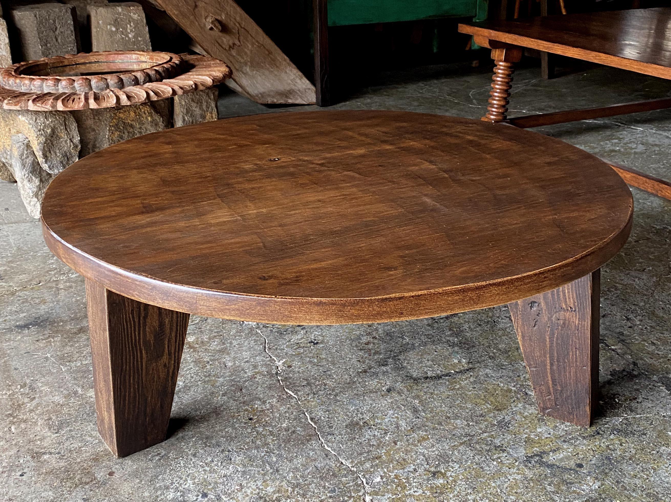 Reclaimed Cypress Wood Coffee Table 1