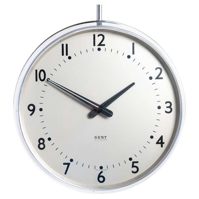 Simplex Double-Sided Clocks at 1stDibs | simplex clocks, simplex double ...