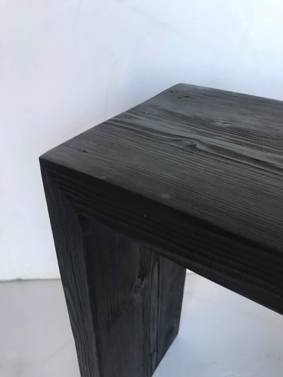 Reclaimed Douglas Fir Parsons Side Tables 2