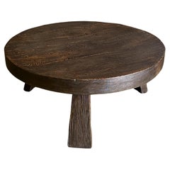 Reclaimed Douglas fir Round Coffee Table
