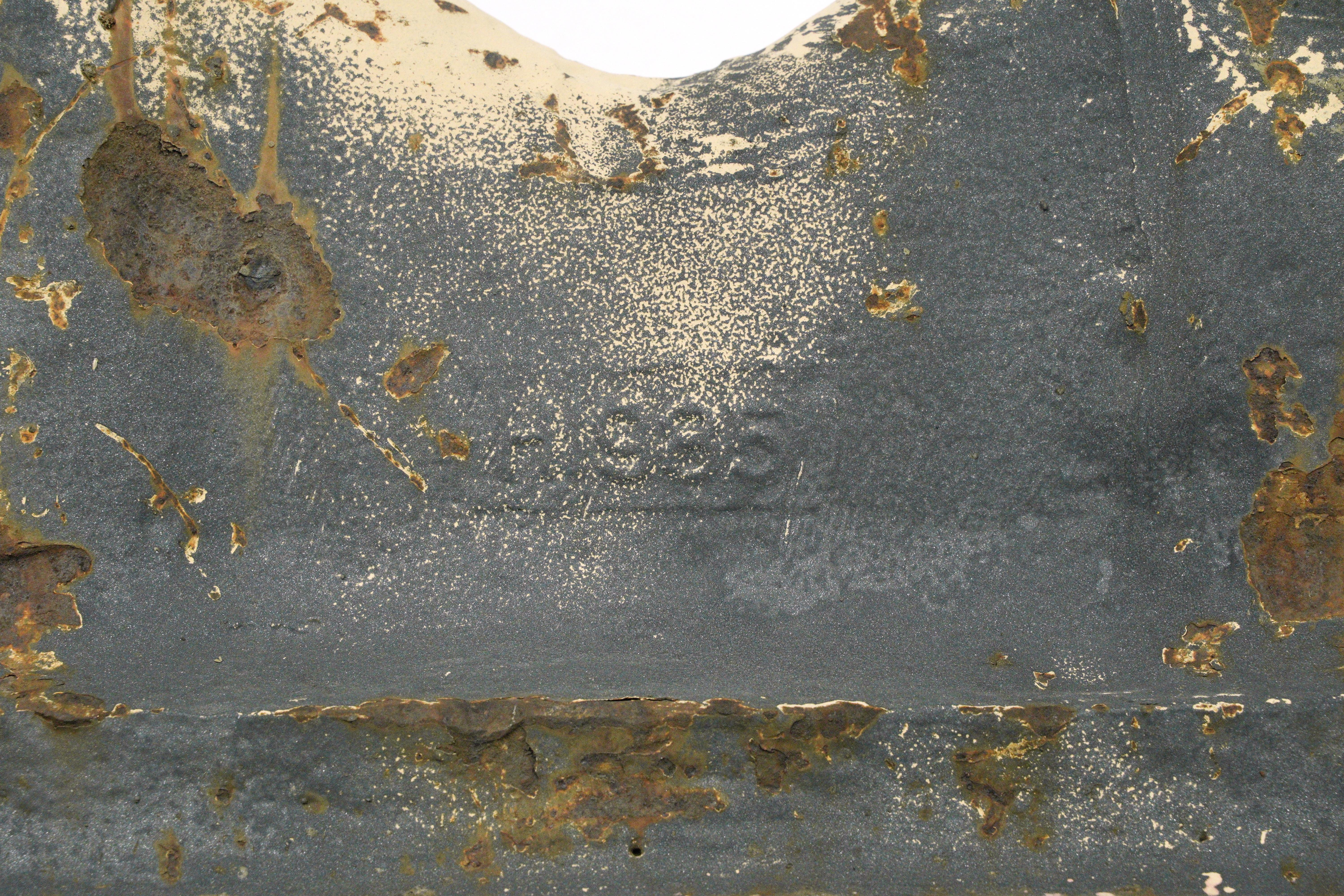 Ferro Reclaimed Early 1940s WW2 42 in. Tassello da ponte in ghisa in vendita