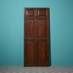 Reclaimed Early 19th Century Oak Front Door