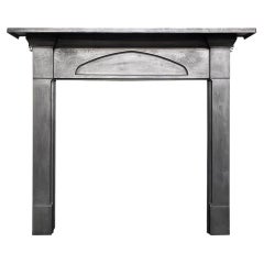 Reclaimed Early 20th Century Cast Iron Fireplace Surround