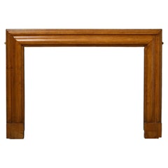 Reclaimed Early 20th Century Mahogany Bolection Fire Surround