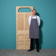 Reclaimed Edwardian Front or Exterior Door For Glazing