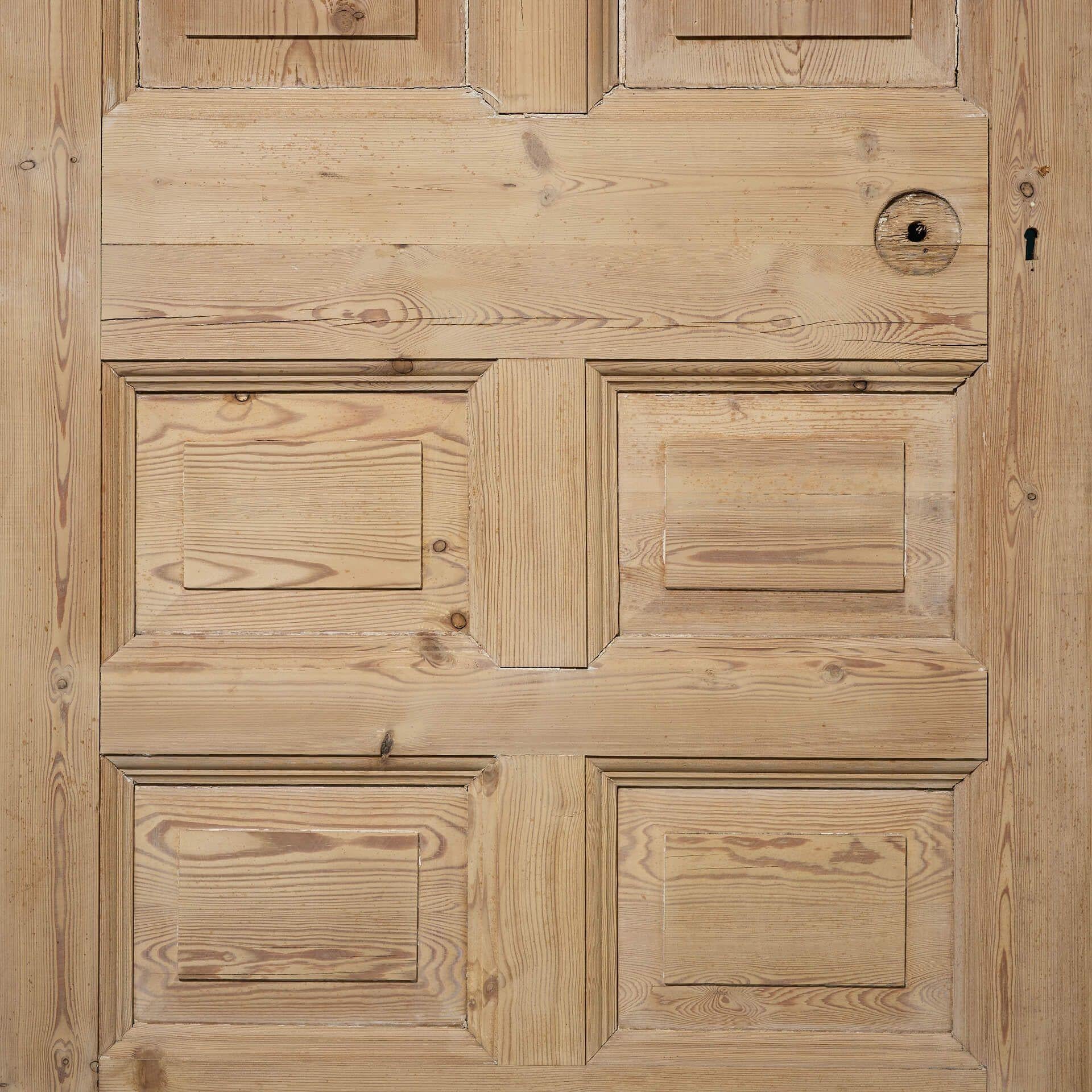 Edoardiano Porta d'ingresso o esterna in stile edoardiano recuperata per la realizzazione di vetrate in vendita