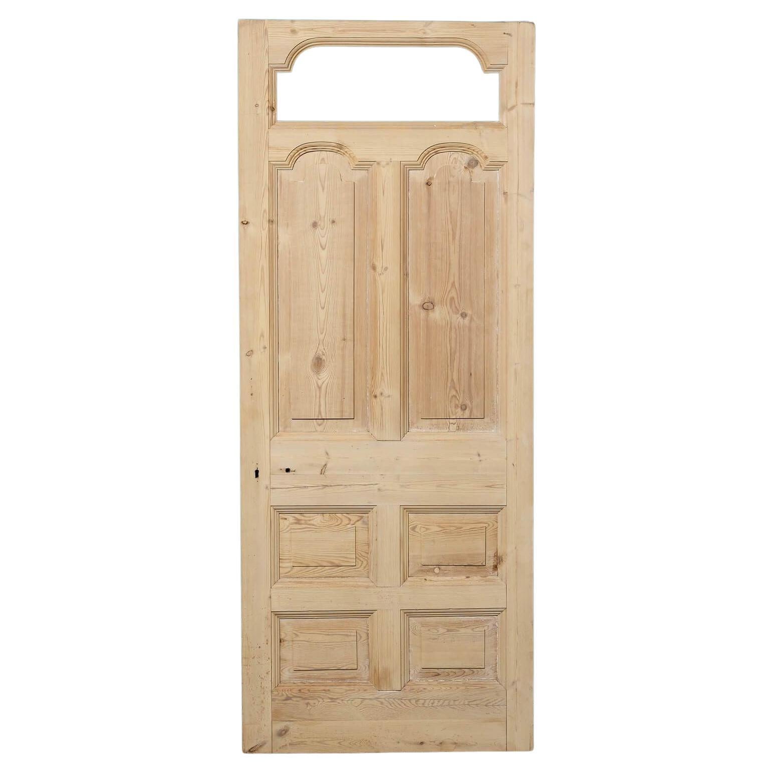 Porta d
ingresso o porta esterna edoardiana recuperata in vendita