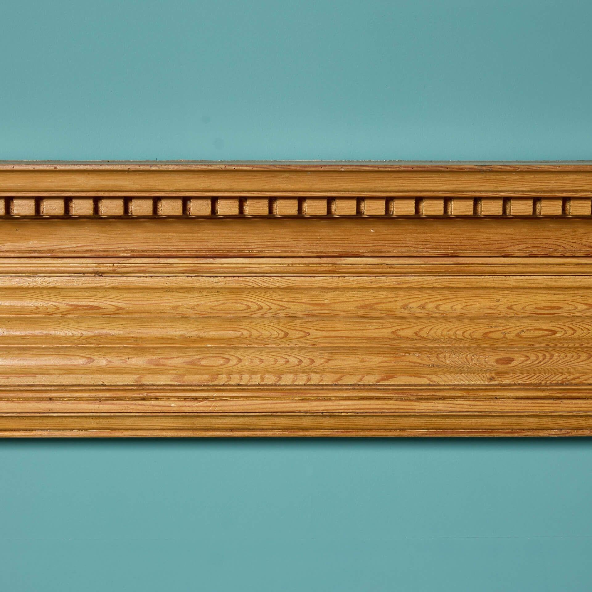 Reclaimed Edwardian Style Fire Surround In Fair Condition For Sale In Wormelow, Herefordshire