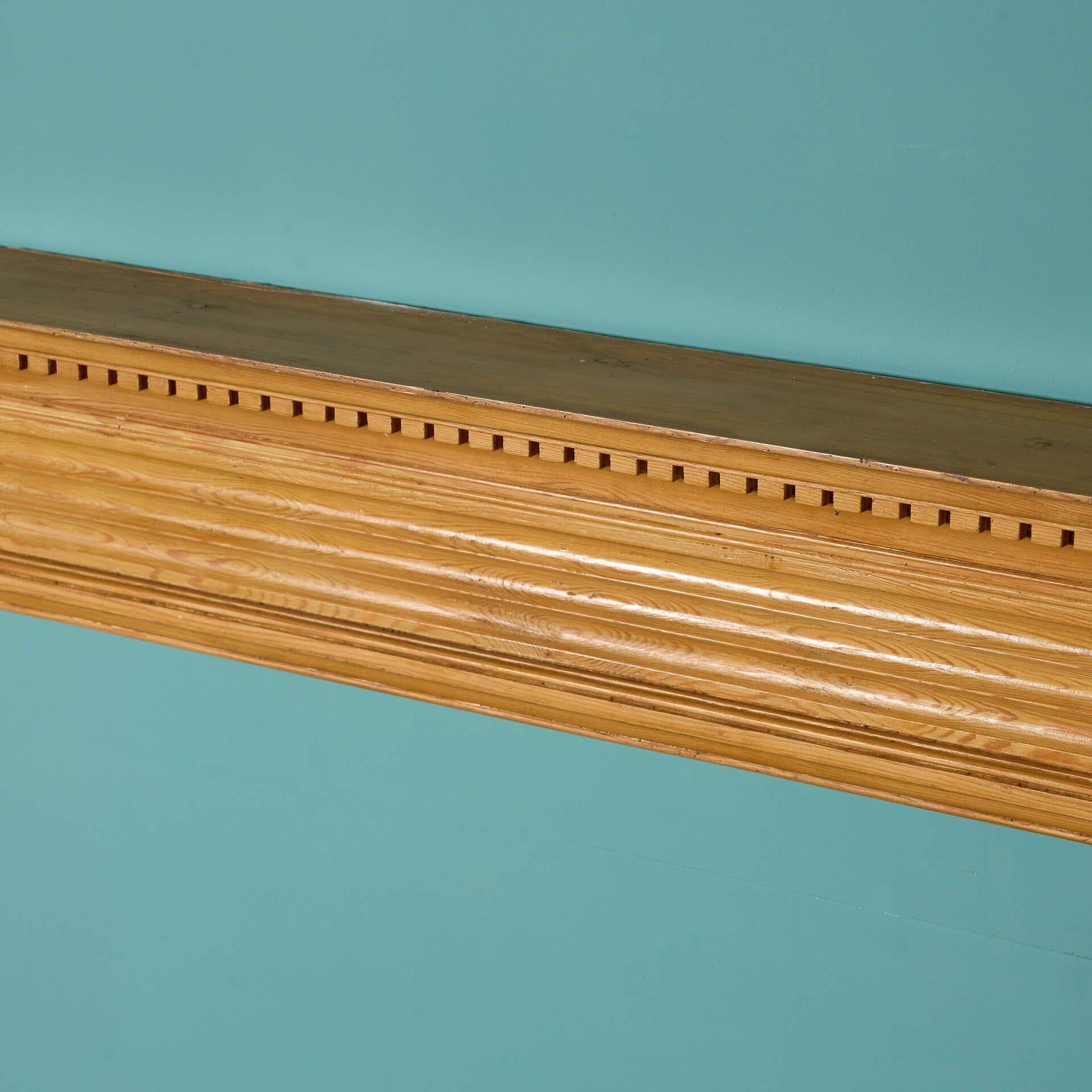 20th Century Reclaimed Edwardian Style Fire Surround For Sale