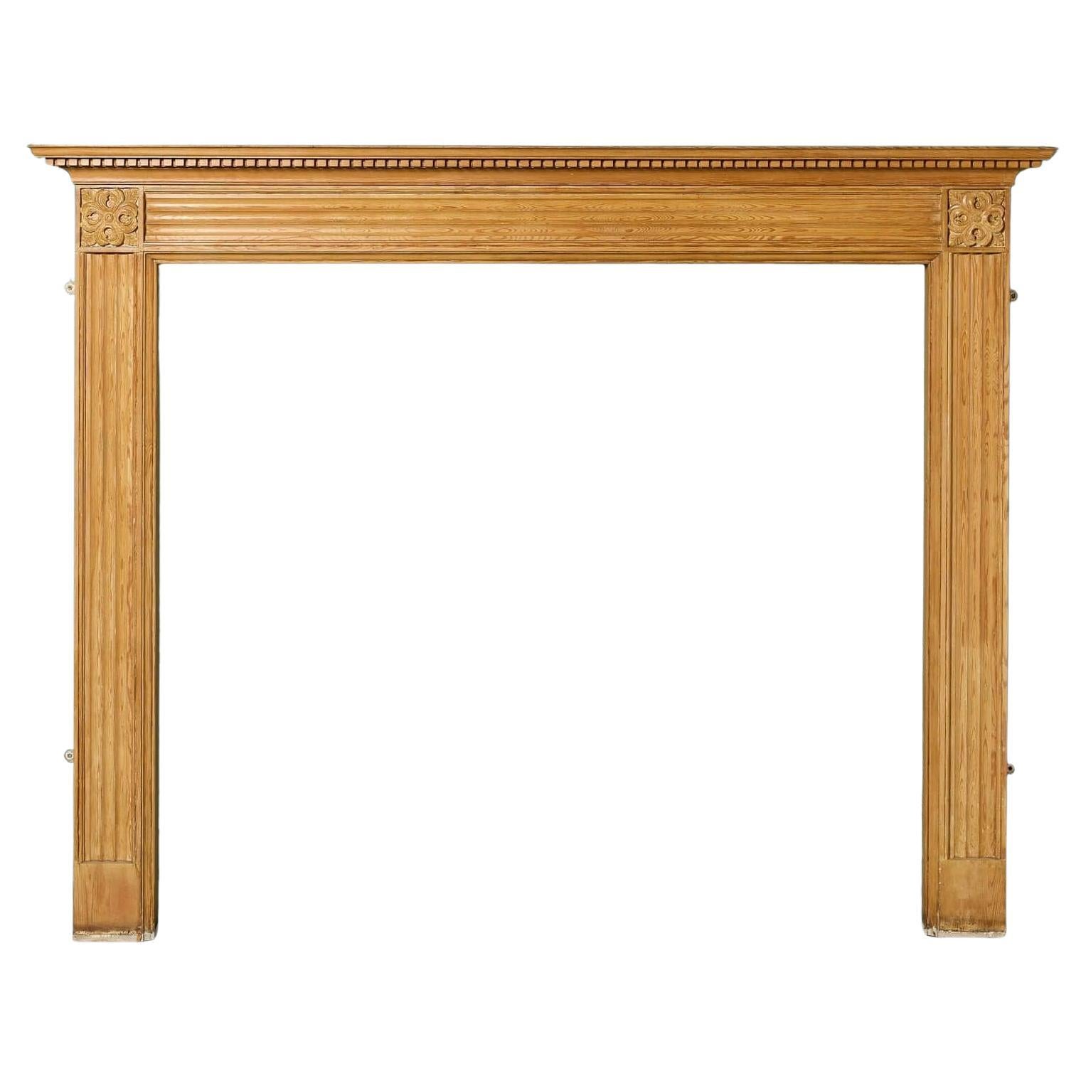 Cheminée de style édouardien récupérée