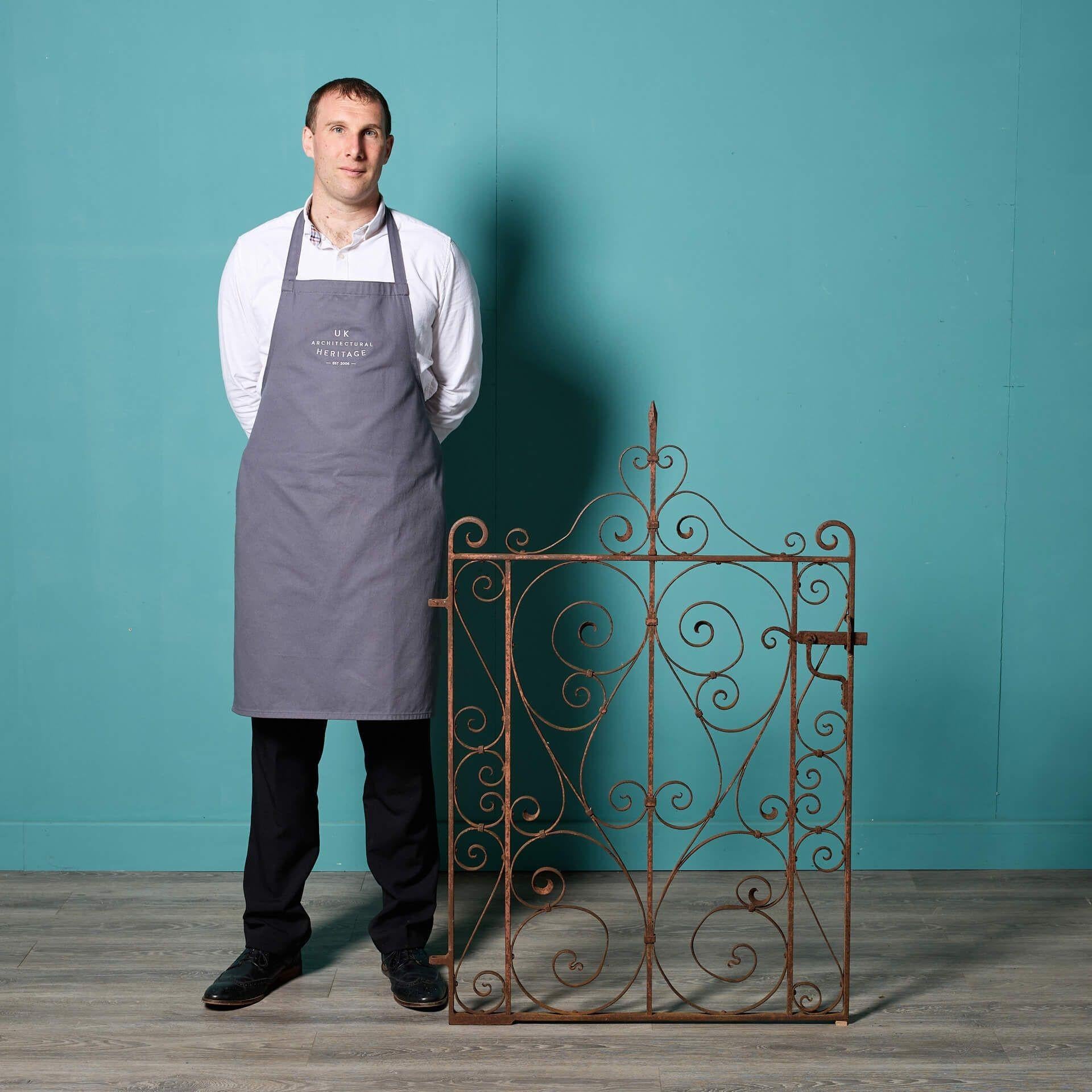 Reclaimed Edwardian Style Wrought Iron Side Gate 1