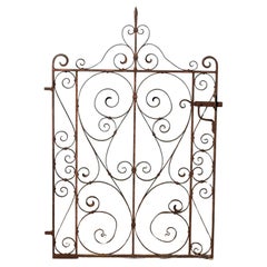 Reclaimed Edwardian Style Wrought Iron Side Gate