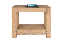 Console Box Form en orme recyclé