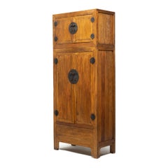 Reclaimed Elm Chinese Compound Cabinet