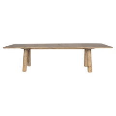 Reclaimed Elm Dining table with Limb Legs