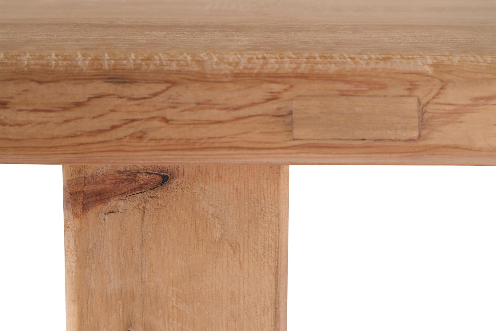 Reclaimed Elm Napa Dining Table 4