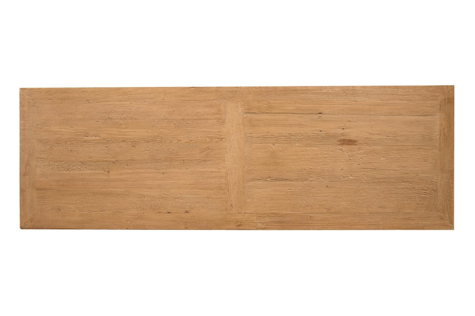 Organic Modern Reclaimed Elm Napa Dining Table