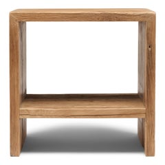 Reclaimed Elm Side Table