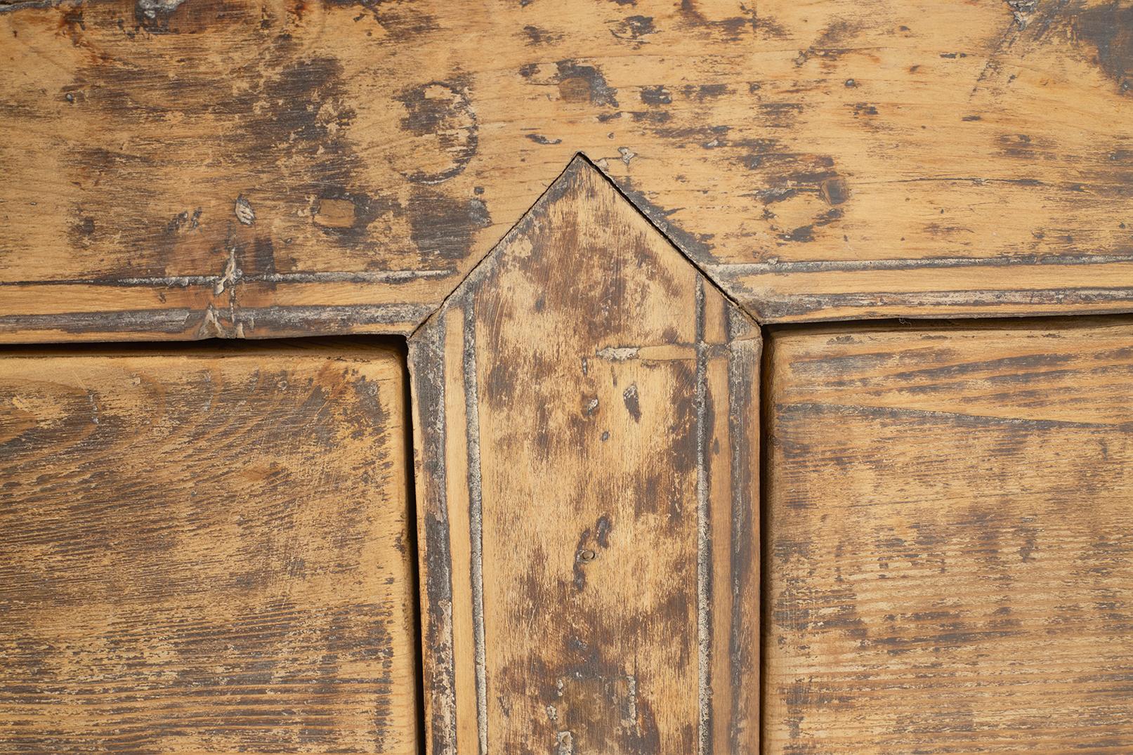 Reclaimed Elm Three Door Server For Sale 2