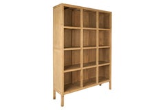 Reclaimed Elm Twelve Shelf Bookcase