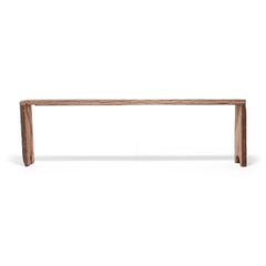 Reclaimed Elm Waterfall Console Table