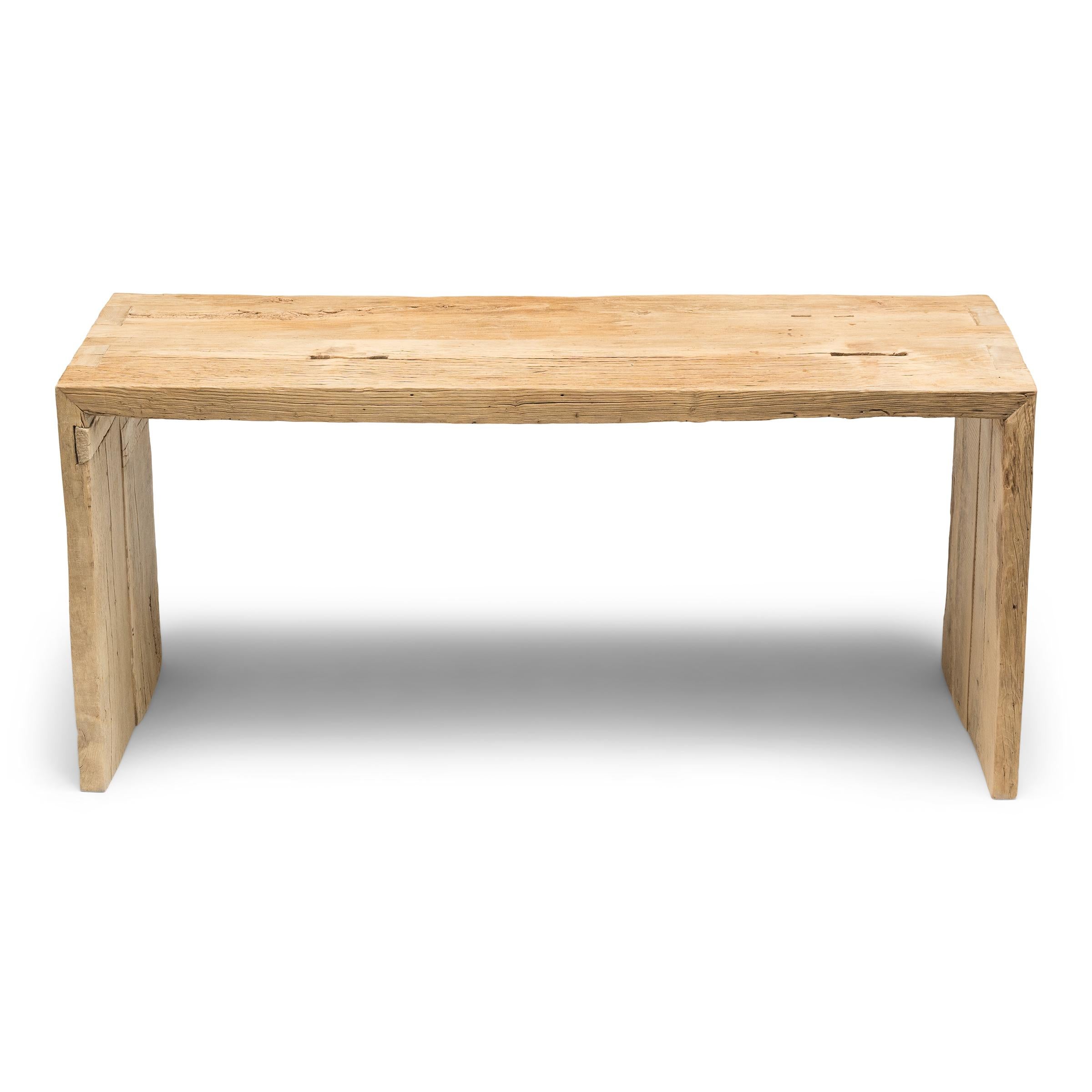Mesa Cascada de Olmo Recuperado Moderno orgánico en venta