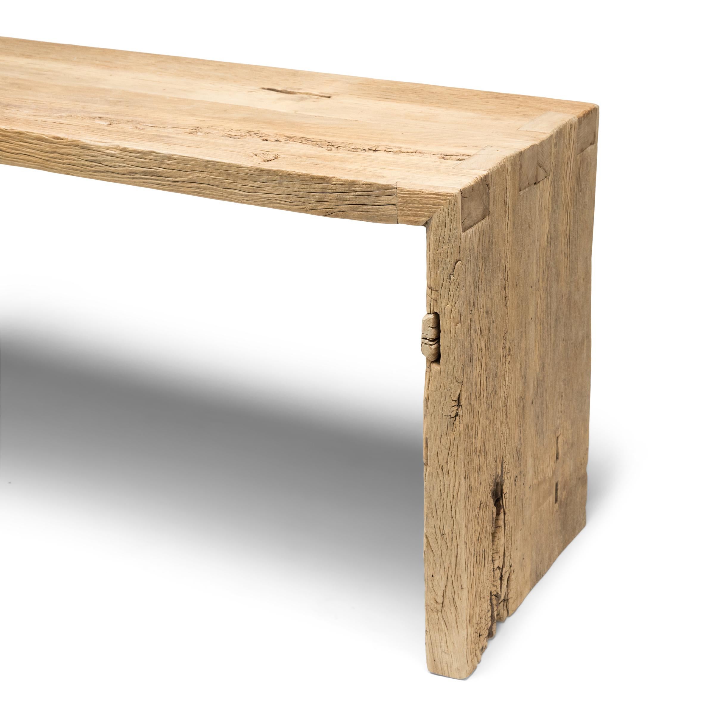 Mesa Cascada de Olmo Recuperado Chino en venta