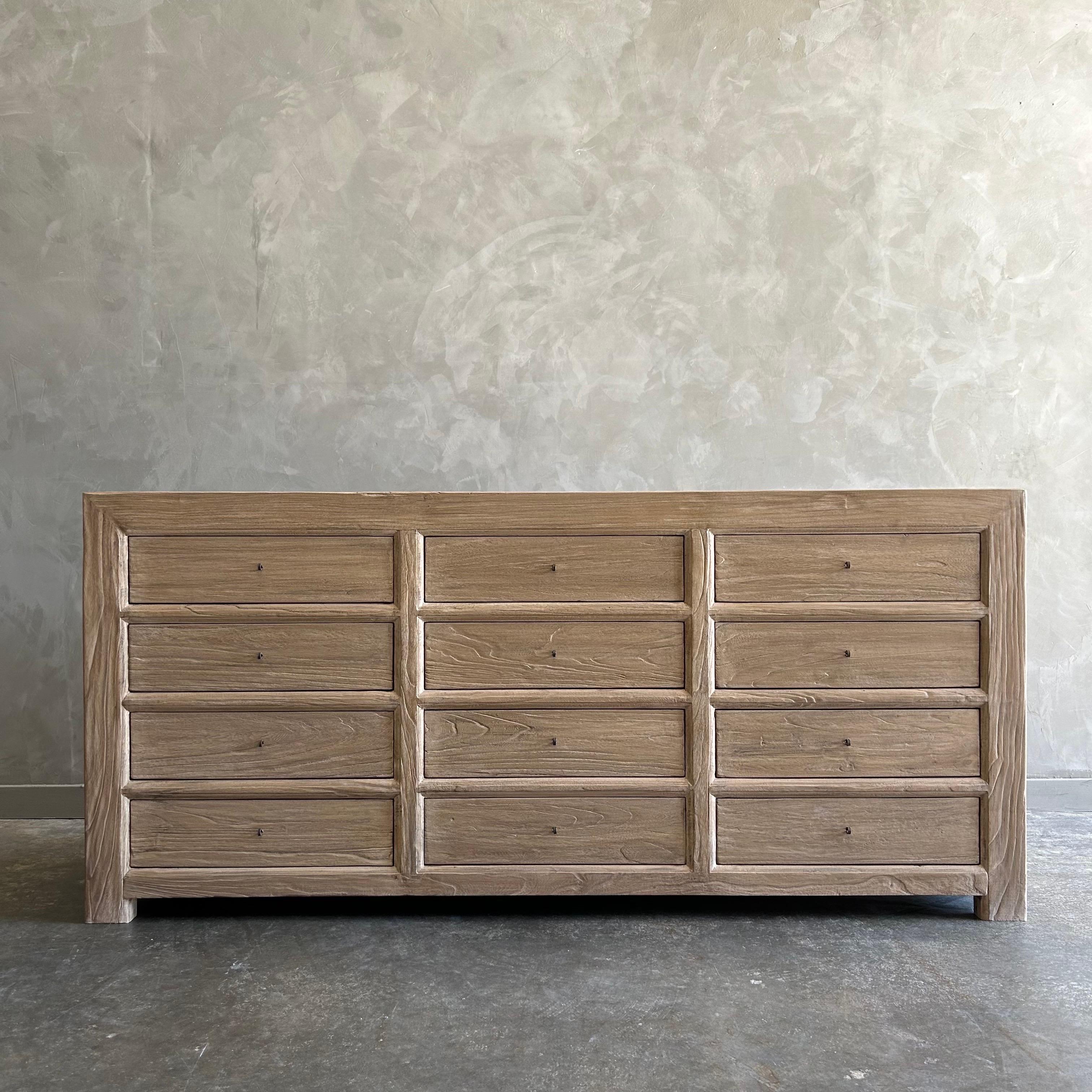 Orme Commode ou buffet en bois d'orme récupéré en vente