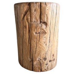 Reclaimed Elm Wood Stump