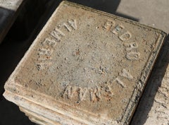 Reclaimed Encaustic Cement Floor or Wall Tiles