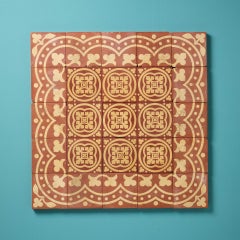 Wiederaufbereitete Enkaustikfliesen von W. Godwin aus Lugwardine