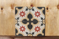 Reclaimed Encaustic Tiles with Pattern