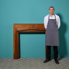 Reclaimed English Art Deco Oak Fire Surround
