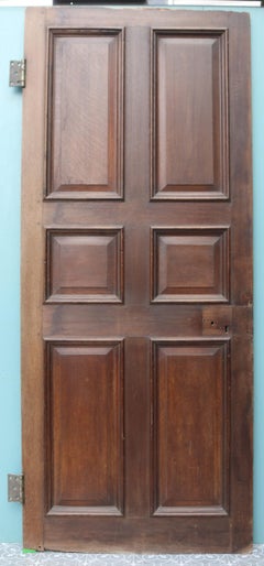 Reclaimed English George III Oak Door