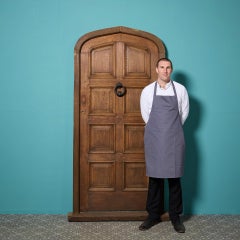 Reclaimed English Oak Arched Exterior Door