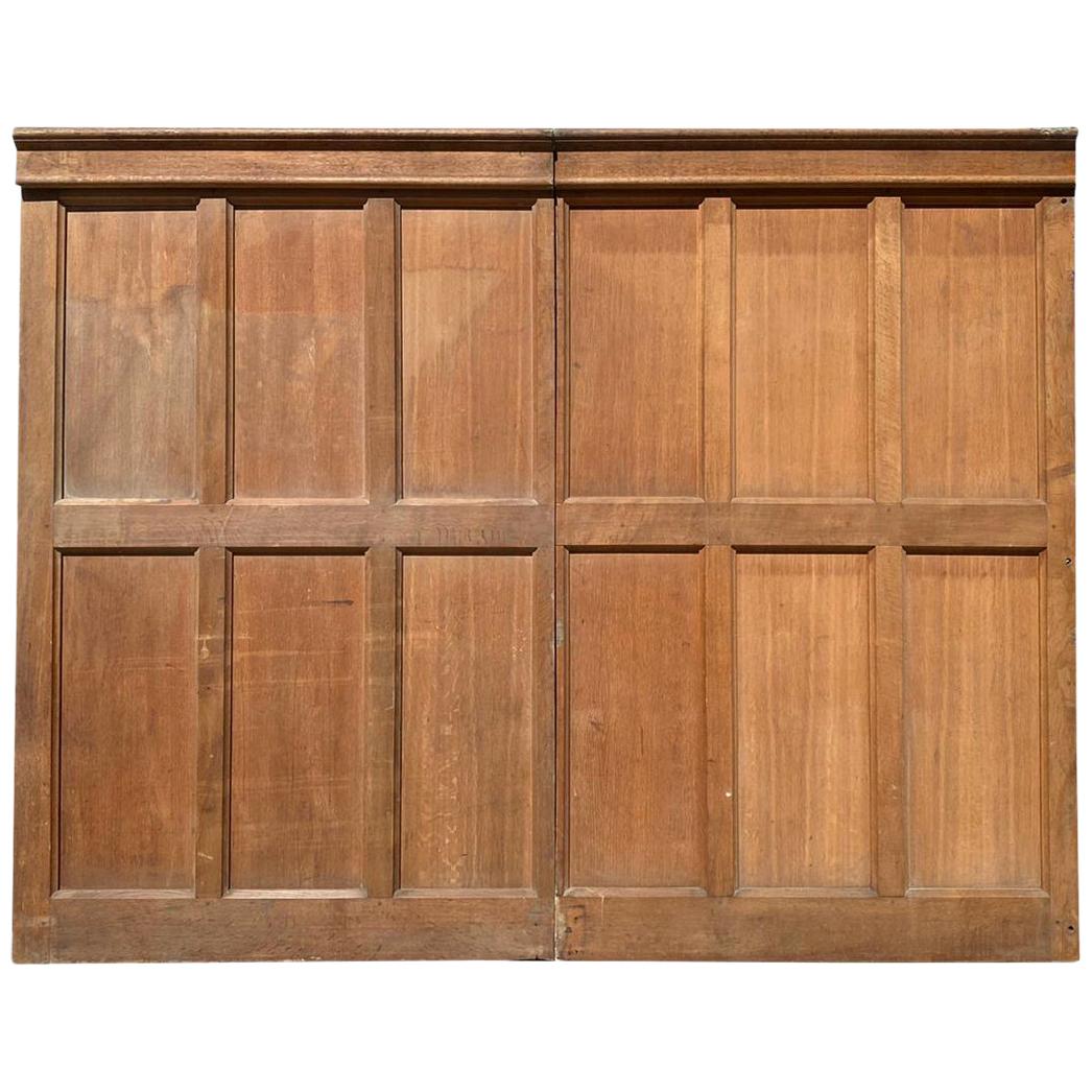 Reclaimed English Oak Wall Paneling